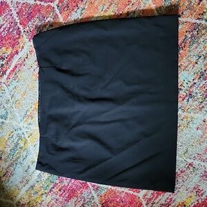 INC International Concepts Woman black straight skirt